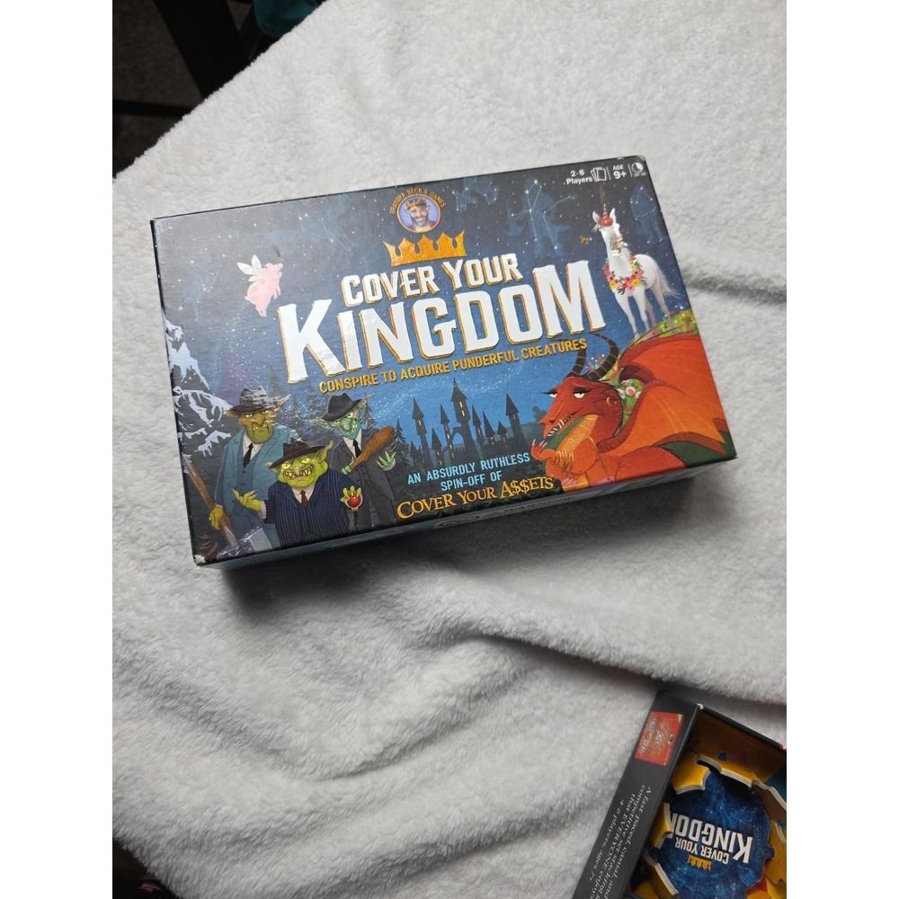 Cover Your Kingdom Grandpa Beck's Games Card Game 2-8 Players Ages 9+ 2019